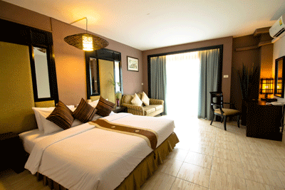 Deluxe Bangkok Hotel Room